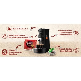Senseo® Kaffeepadmaschine Select CSA240/06 - seidenweiss +++ neu mit Espressofunktion