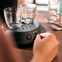 Senseo® Kaffeepadmaschine Original Original Plus Eco CSA210/22  - Klavierlackschwarz 