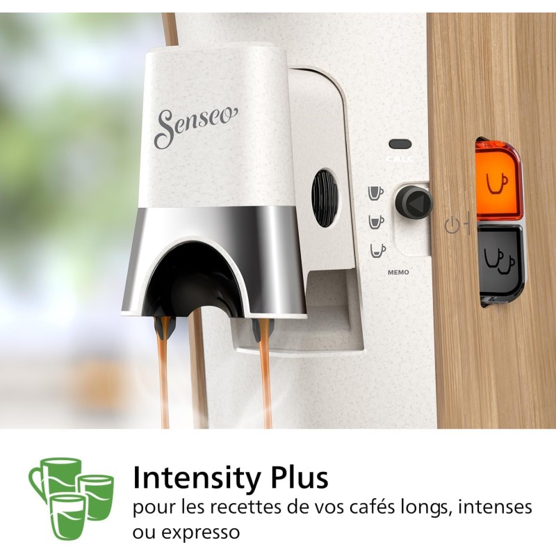 Senseo® Kaffeepadmaschine Select CSA240/06 - seidenweiss +++ neu mit Espressofunktion
