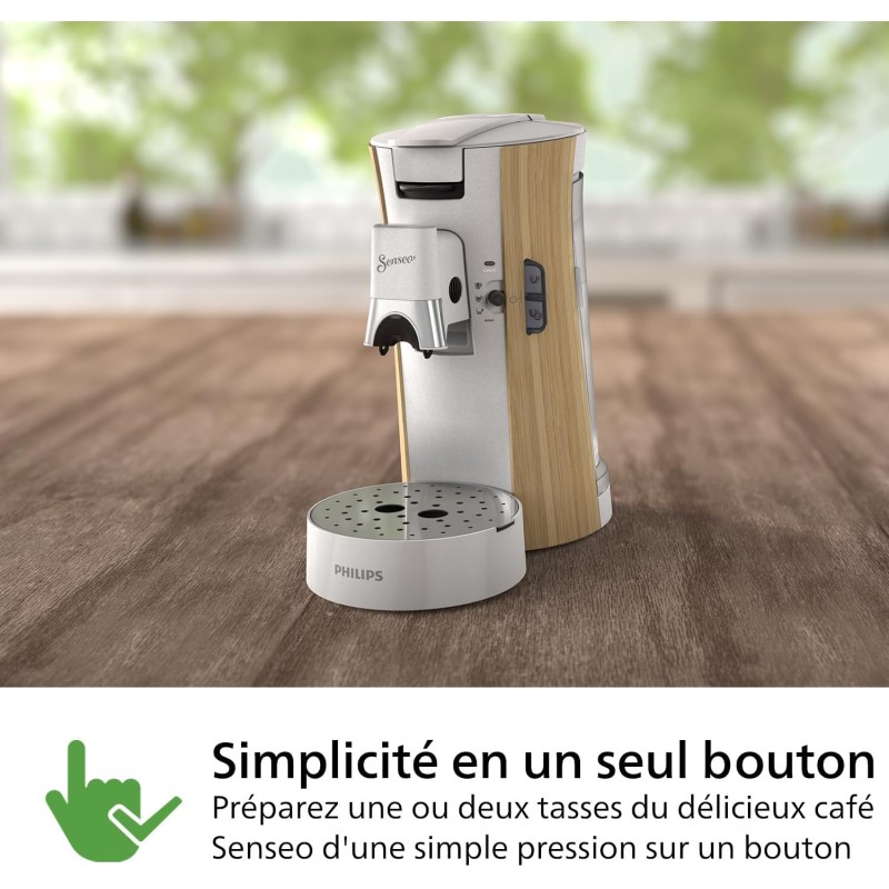 Senseo® Kaffeepadmaschine Select CSA240/06 - seidenweiss +++ neu mit Espressofunktion